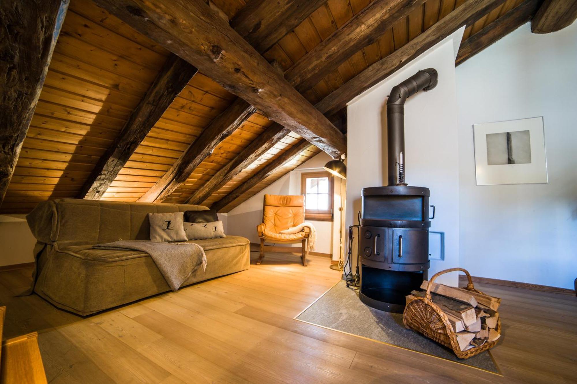 Chesa Michel Apartment Bever Cameră foto