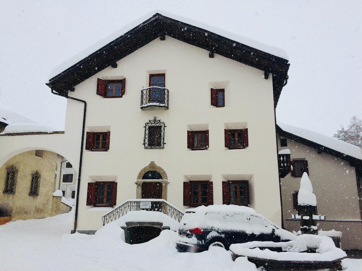 Chesa Michel Apartment Bever Exterior foto